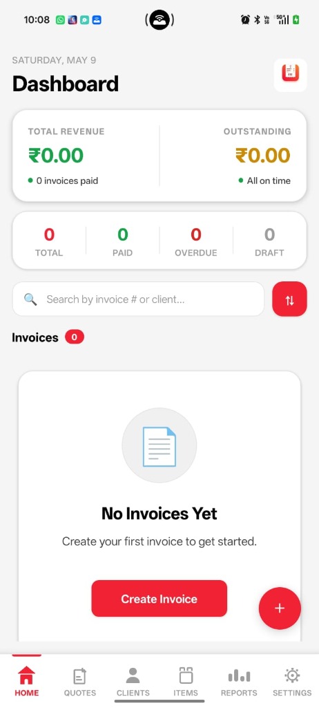 V-Invoice Dashboard